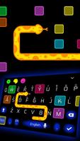 Snake Color Box Keyboard Theme penulis hantaran