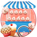 Divine Delicious Cupcakes Keyboard Theme 2D icon