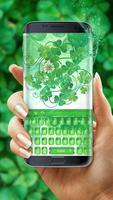 Lucky Clover keyboard Affiche