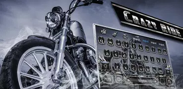 Tema del teclado de la motocicleta