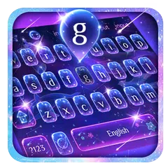 Cielo estrellado Teclado Tema