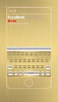Luxury Gold Business Keyboard Theme-poster