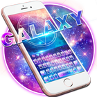 Neon galaxy keyboard icono