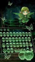 anime Jungle Fairy Keyboard Theme 스크린샷 3