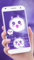 Cute Kitty Kawaii-Keyboard اسکرین شاٹ 2