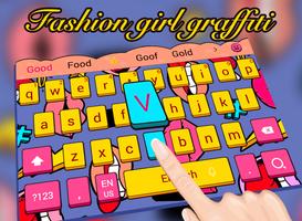 Fashion queen fun lips kiss graffiti keyboard syot layar 1