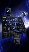 Midnight Panther Keyboard Theme screenshot 1
