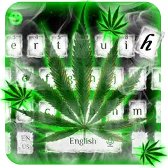Weed Rasta Smoke Keyboard APK download