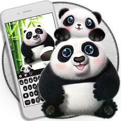 Cute panda keyboard APK download
