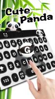 Cute panda keyboard تصوير الشاشة 2