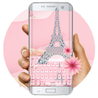 Pink Diamond Paris Love-icoon