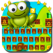 Super Frog Brick Jumping Game Klawiatura Temat