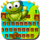 Super Frog Brick Jumping Game Keyboard Theme APK