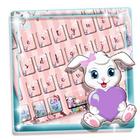 Lovely Rabbit Cartoon Keyboard biểu tượng