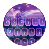 Reverie Blush Unicorn keyboard Theme icône