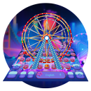 Neon Ferris Wheel keyboard APK