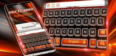 Hot classic typewriter keyboard
