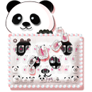 Cute Panda Keyboard Theme APK