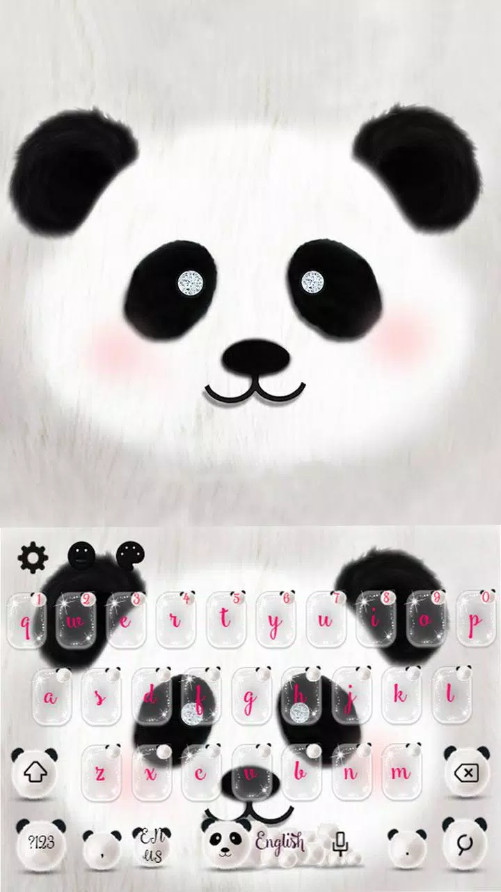 Cute Panda Keyboard Theme APK for Android Download