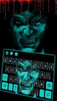 Bloody Vampire Horror Keyboard Theme captura de pantalla 1
