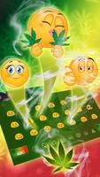 Weed Rasta Ganja Smoke Keyboard ảnh chụp màn hình 3