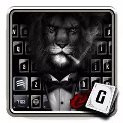 Lion in Costume Keyboard Theme APK download