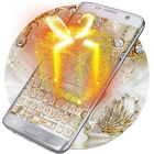 Pearl Diamond Luxury Gold Theme icon