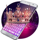 Purple Queen Crown Keyboard APK