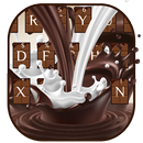 ミルクチョコレートキーボードのテーマ APK