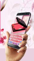 Glitter cosmetic case keyboard syot layar 2