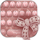 Rose Gold Glitzer Keyboard Thema APK