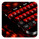 Glitter Red Keyboard APK