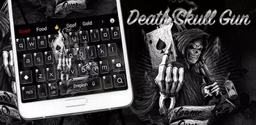 Темная планета Devil Horn Bone Theme Keyboard