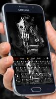 Donkere Vlam Devil Horn Bone Theme Keyboard screenshot 1