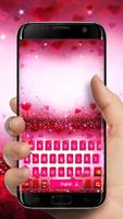 Pink Gold Love Keyboard Screenshot 2