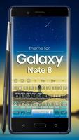 Keyboard for Galaxy Note 8 โปสเตอร์