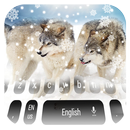 Twins ice wolf keyboard APK