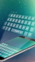 Galaxy cosmic keyboard theme постер