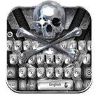 Metal Skull Keyboard Theme ไอคอน