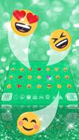 Shimmy Neon Green Keyboard Theme Screenshot 2