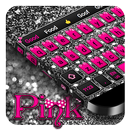 Pink Silver Bow Keyboard APK