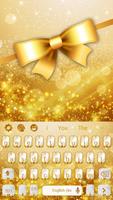 Golden Glitter Keyboard screenshot 3