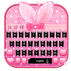 Cute Bunny Bow Keyboard 圖標