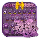 Pink Lace Keyboard icon
