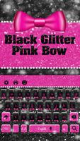 Black Glitter Pink Bow capture d'écran 3