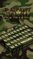 Poster Camo Keyboard