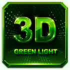 3D Green Laser Science أيقونة