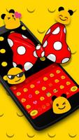 برنامه‌نما Cute Micky Bow keyboard Theme عکس از صفحه