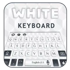 Pure White Keyboard Theme APK download
