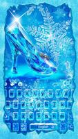 Ice Frozen Keyboard Theme imagem de tela 2